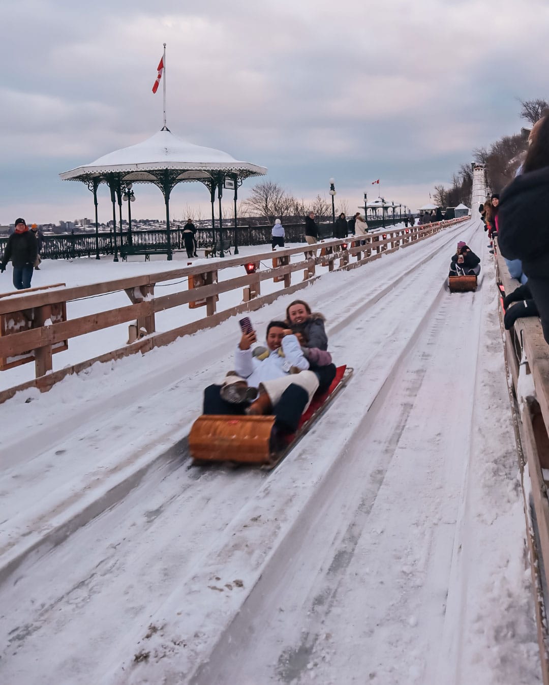 Giant toboggan
