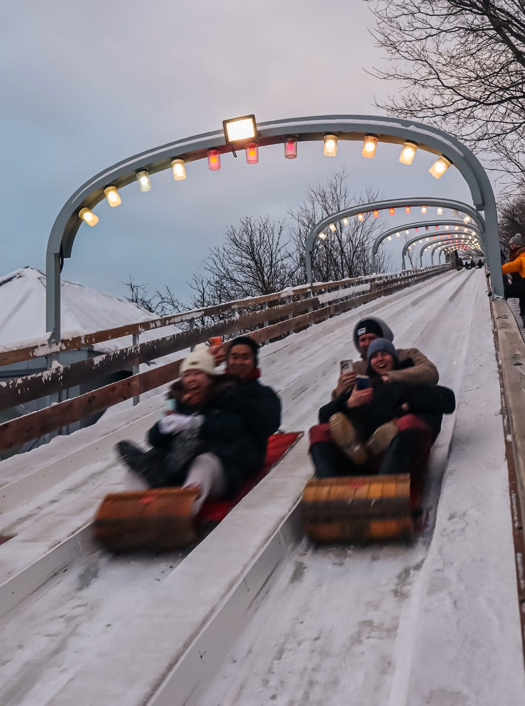 Giant toboggan
